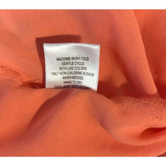 Modcloth Coral Purely Pretty Pleated A-Line Skirt with Belt - Size Extra Small - Picture 10 of 10